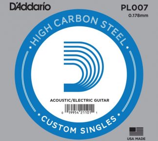 D'Addario - PL020, Single plain steel string