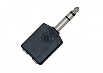 AMP - A11, 2x1/4" hunjack - 1/4" hannjack STEREO