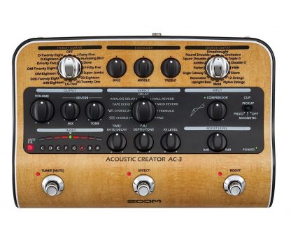 Zoom AC-3 Acoustic Creator, Di-boks