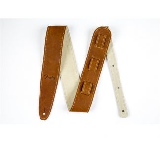 FENDER® BALL GLOVE LEATHER STRAP BROWN