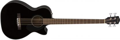 Fender CB-60SCE Bass, Laurel Fingerboard, Black - Bilde 5