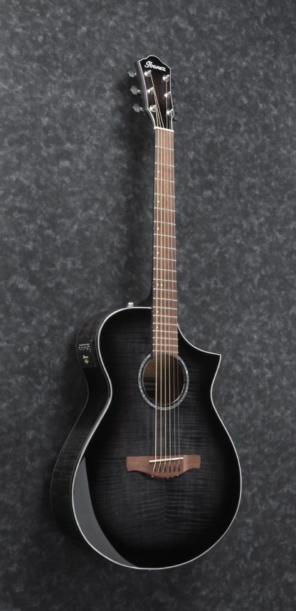 Ibanez AEWC400 Electro Acoustic, Trans Black Sunburst - Bilde 4