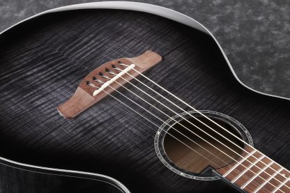 Ibanez AEWC400 Electro Acoustic, Trans Black Sunburst - Bilde 8