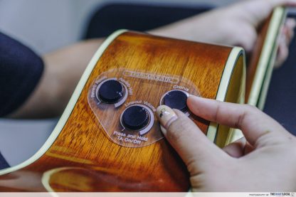 Yamaha FG-TA BK TransAcoustic Gitar - Bilde 4