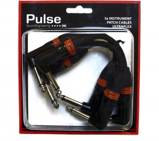 Pulse Patchkabel 15cm 3-pack Jack - Jack