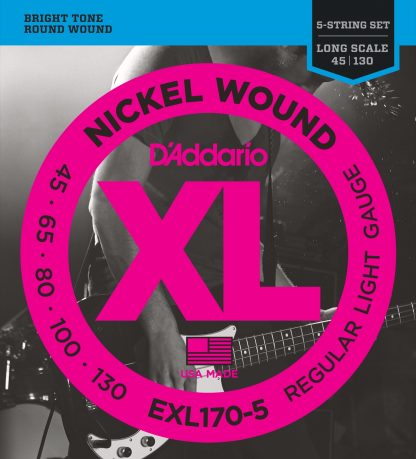 Daddario EXL170-5 Bass Strenger