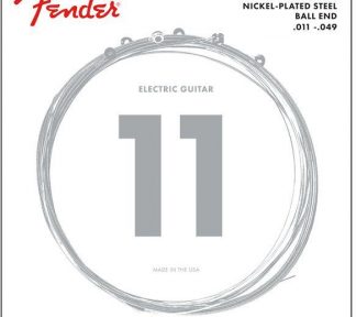 FENDER Super 250 Guitar Strings, Nickel Plated Steel, Ball End, 250M Gauges
