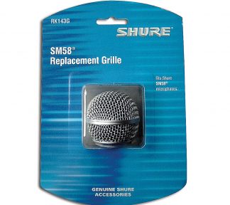 Shure RK143G grill for SM58 (wired and wireless)