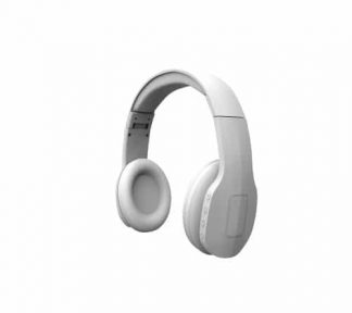 Qnect Headphones Q04 Trådløse BT På-øret hodetelefoner, hvit (Utstilling)
