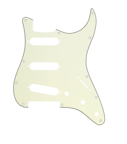 FENDER Pickguard, Stratocaster® S/S/S, 11-Hole Mount, Mint Green