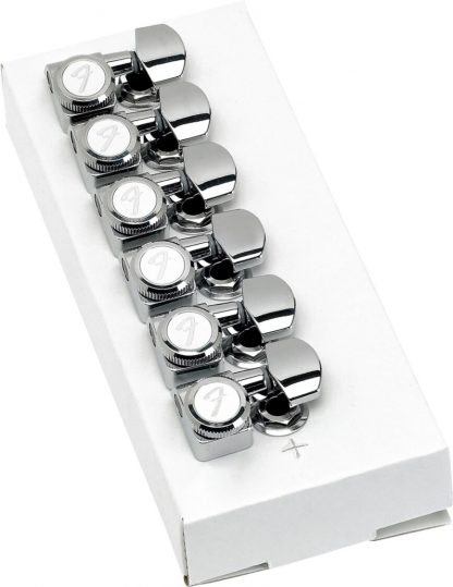 FENDER Locking Stratocaster®/Telecaster® Tuning Machines (Polished Chrome) (6)