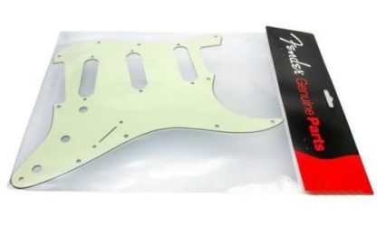 FENDER Pickguard, Stratocaster® S/S/S, 11-Hole Mount, Mint Green - Bilde 3