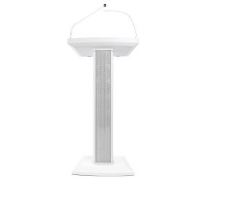 Denon Lectern Active White Taletol med innebygget høyttalere