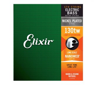 ELIXIR 5th Medium 130 Taper Wound Nickel platet steel