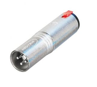 Neutrik overgang XLRM-st.jack