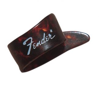FENDER Tommel plekter, Tortiose Shell, Large 3 pk