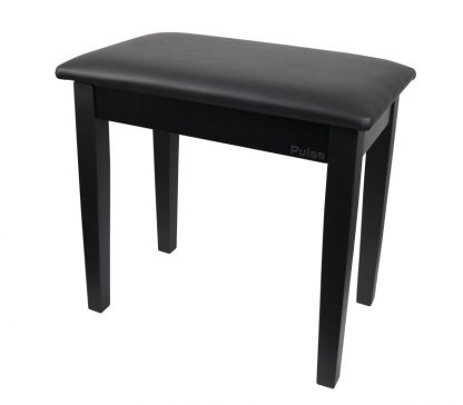 Pulse Pianobenk, sort blank