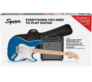 Squier Affinity Series™ Stratocaster® Lake Placid Blue, HSS Pack