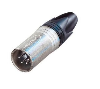 Neutrik NC4MXX XLR plugg 4P Han Nikkel 4 PINS