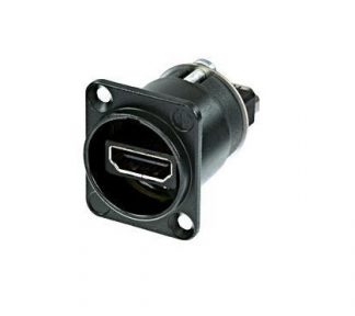 Neutrik NAHDMI-W-B chassis HDMI feedthrough D sort