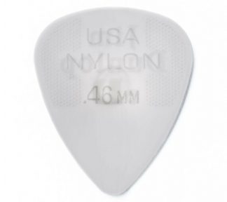 Plekter, Nylon Standard Pick .46mm. 6.stk