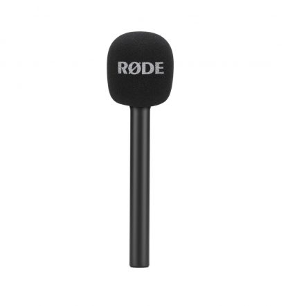 RØDE Interview GO handle and pop for WIGO