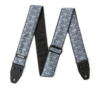 DUNLOP D67-15 JACQUARD FLEURS DE SKULL STRAP