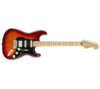 Fender Player Stratocaster® HSS Plus Top, Maple Fingerboard, Aged Cherry Burst