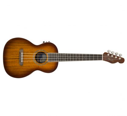 Fender Rincon Tenor Ukulele V2, Ovangkol Fingerboard, Sunburst