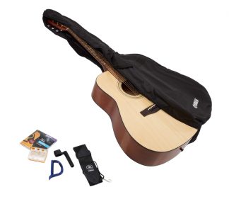 Yamaha F310P Natural, Komplett akustisk gitarpakke