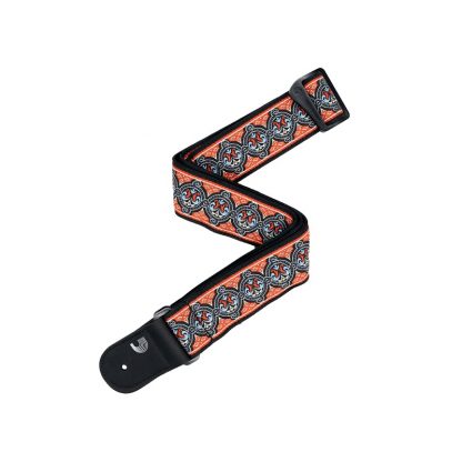 D’Addario Reim 50RW06 Axelband Eco-Comfort Woven 50mm – Orange