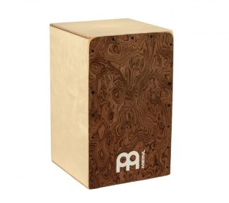 Meinl Percussion SC100BW Snarecraft Cajon 100, Burl Wood