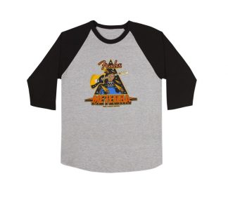 Fender® Meteora® Raglan, Gray & Black, XXL