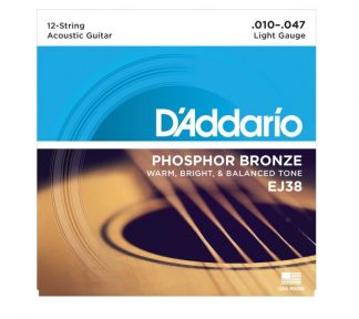 DAddario - EJ38 Phos.Bronze 12str. (010-047)