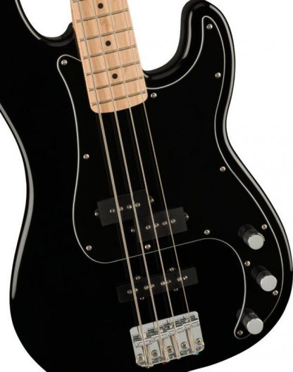 Squier  Affinity Series™ Precision Bass® PJ Pack, Maple Fingerboard, Black, Gig Bag, Rumble 15 - Bilde 2