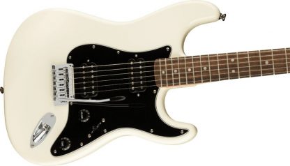 SQUIER Affinity Series Stratocaster HH, Laurel Fingerboard, Black Pickguard, Olympic White - Bilde 3