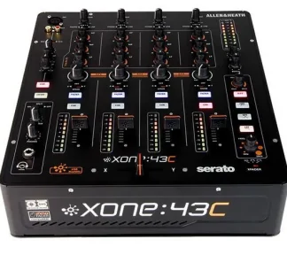 A&H XONE:43Club&DJ Mix med int. lydkort. 4Stereo Chns,2 Mix Outp