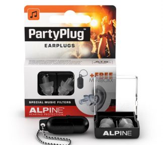 Alpine  PartyPlug earplugs transparent