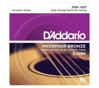 D'Addario Fretted EJ38H 010-027 Nashville Tuning