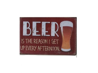 Mancave plates "Beer Afternoon"