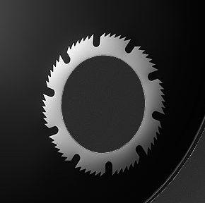 Remo Chrome Sawblade DM-SW05-10 5" Bass Drum Port