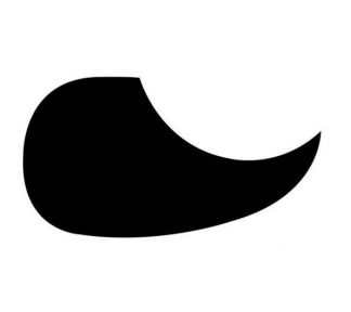 Boston - AG-100-B, Boston pickguard Black