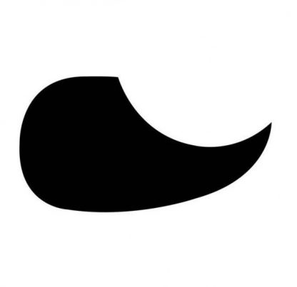 Boston - AG-100-B, Boston pickguard Black