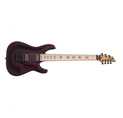 Schecter JL-7 FR Jeff Loomis signature 7 string Vampyre Red Satin