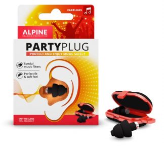 Alpine PartyPlug earplugs black