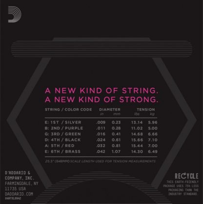 D'Addario Fretted NYXL0942 009 - 042 - Bilde 3