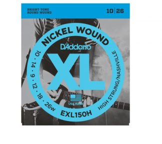 D'Addario Fretted EXL150H Strängset Elgitar Nashville Tuning 010-0