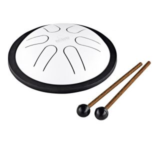 NINO Percussion NINO980WH NINO Steel Tongue Drum, White