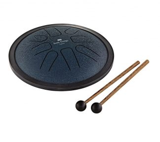 Meinl Sonic Energy SSTD2NB Small Steel Tongue Drum, G Minor, Navy Blue