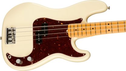 FENDER American Professional II Precision Bass®, Maple Fingerboard, Olympic White - Bilde 3